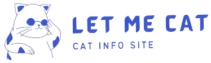 Cat logo with text Let me cat cat info site
